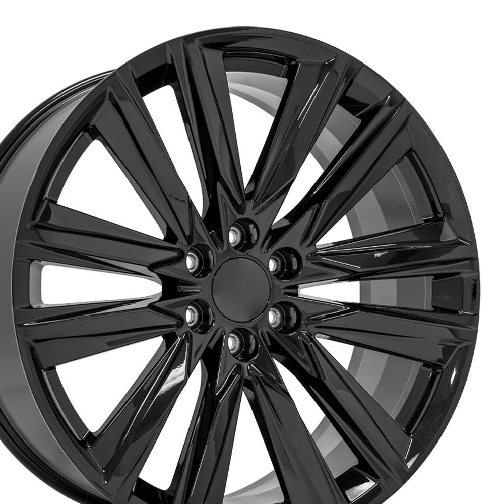 24x10 OE Wheels CA91 Gloss Black Wheel 6x5.5 (28mm)