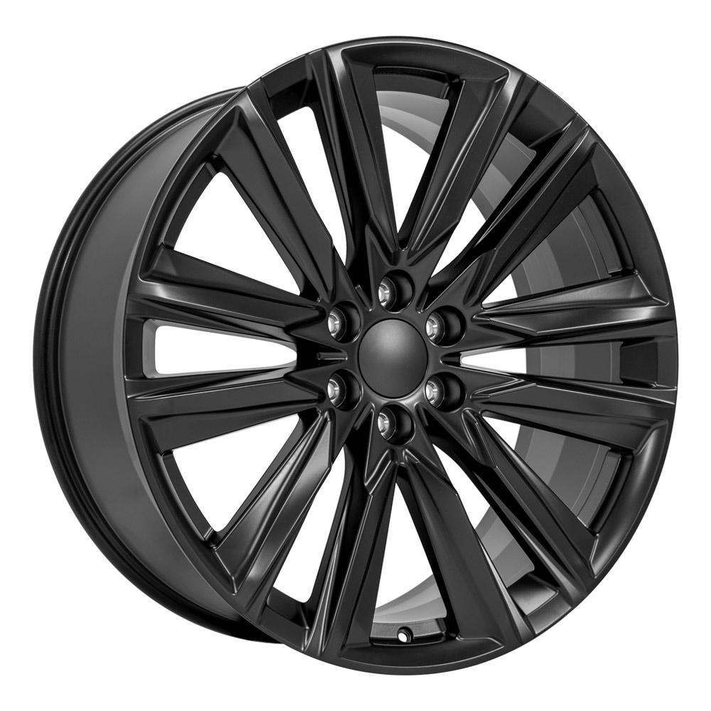 24x10 OE Wheels CA91 Satin Black Wheel 6x5.5 (28mm)