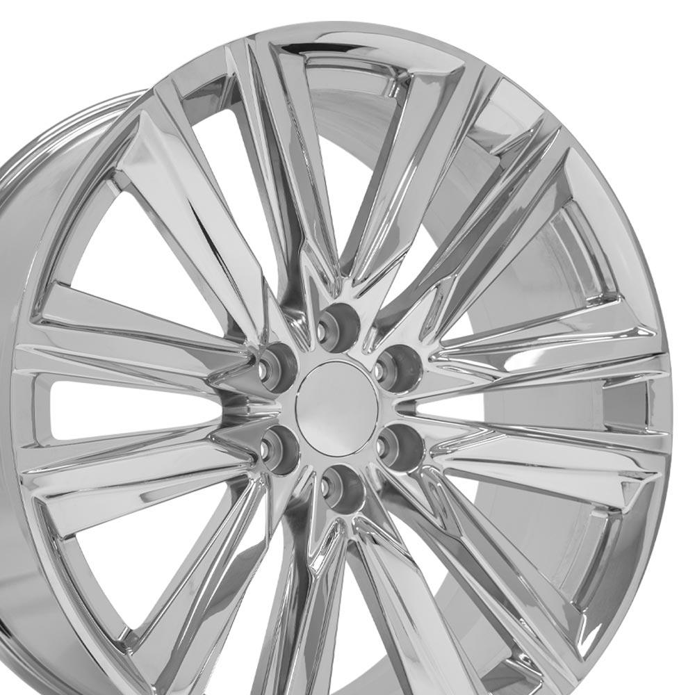 24x10 OE Wheels CA91 Chrome Wheel 6x5.5 (28mm)