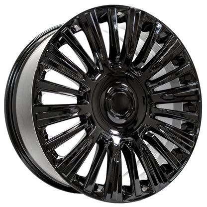 22x9 OE Wheels CA92 Gloss Black Wheel 6x5.5 (28mm)