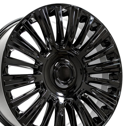 22x9 OE Wheels CA92 Gloss Black Wheel 6x5.5 (28mm)