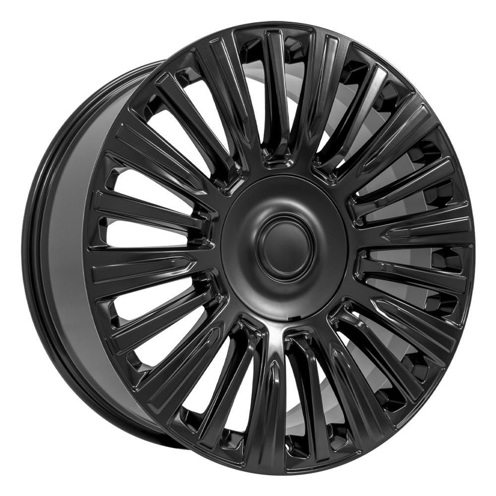 22x9 OE Wheels CA92 Satin Black Wheel 6x5.5 (28mm)