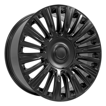 22x9 OE Wheels CA92 Satin Black Wheel 6x5.5 (28mm)