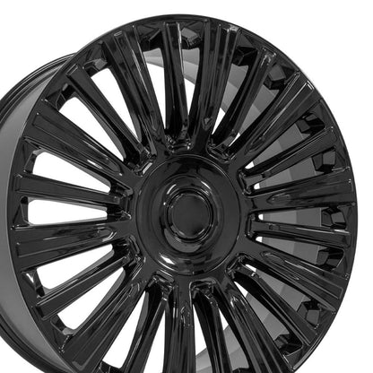 24x10 OE Wheels CA92 Gloss Black Wheel 6x5.5 (28mm)