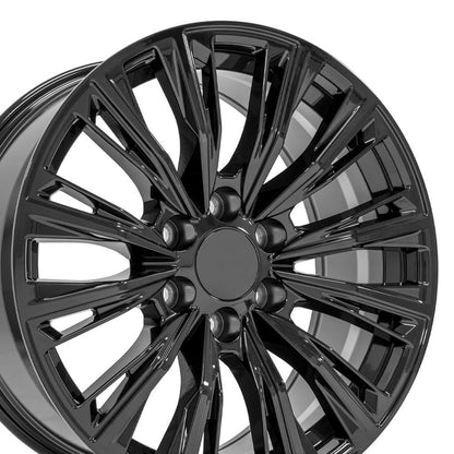 20x9 OE Wheels CA93 Gloss Black Wheel 6x5.5 (28mm)