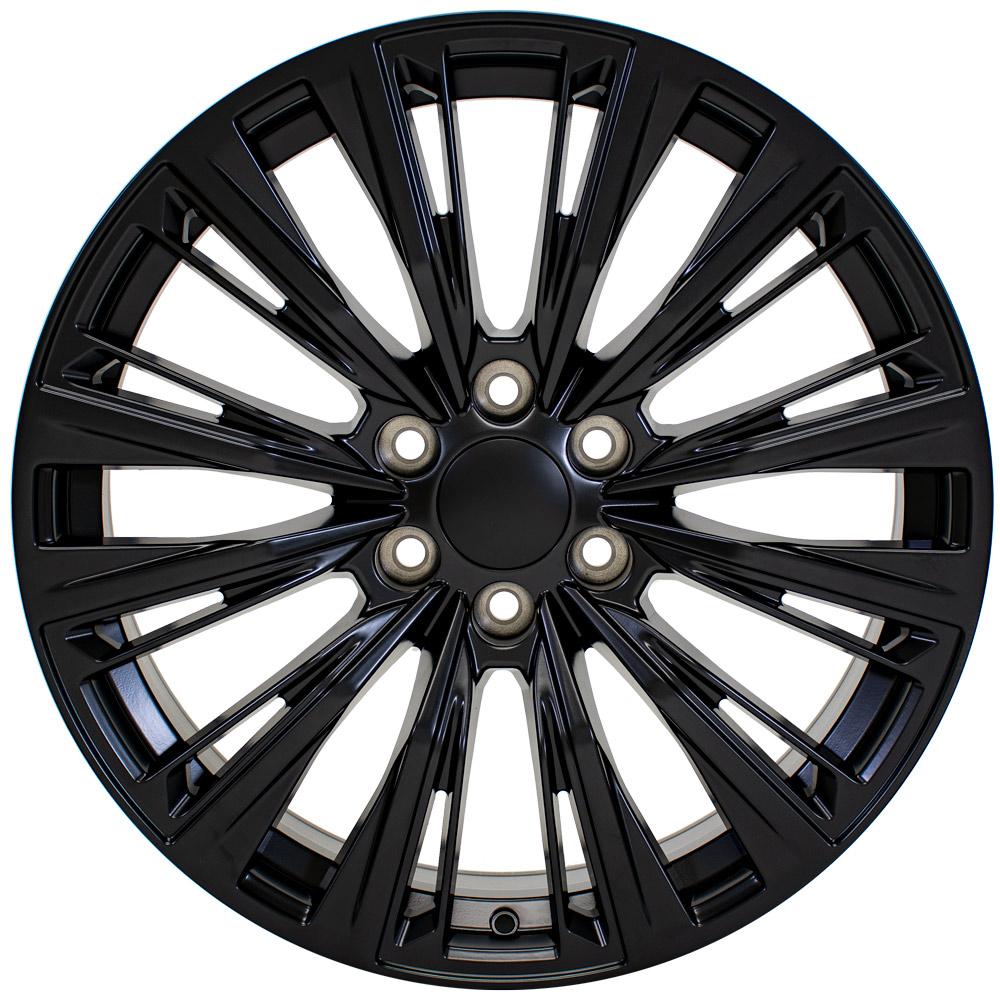 22x9 OE Wheels CA93 Satin Black Wheel 6x5.5 (28mm)