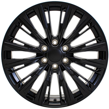 22x9 OE Wheels CA93 Satin Black Wheel 6x5.5 (28mm)