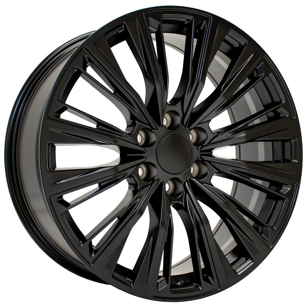 22x9 OE Wheels CA93 Satin Black Wheel 6x5.5 (28mm)