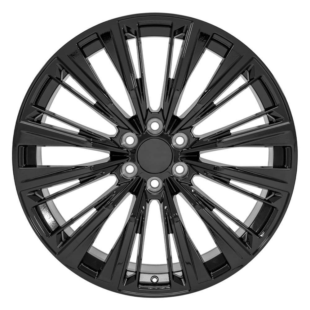 24x10 OE Wheels CA93 Gloss Black Wheel 6x5.5 (28mm)