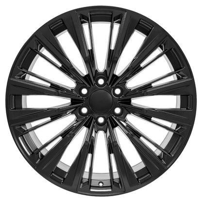 24x10 OE Wheels CA93 Satin Black Wheel 6x5.5 (28mm)