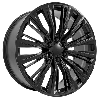24x10 OE Wheels CA93 Satin Black Wheel 6x5.5 (28mm)