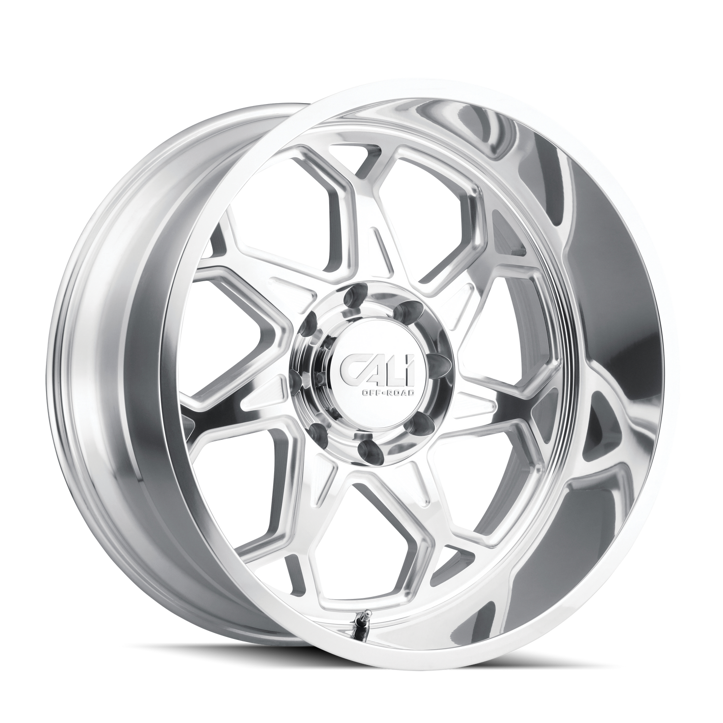 24x12 Cali Off-Road Sevenfold Polished Wheel 8x170 (-51mm)