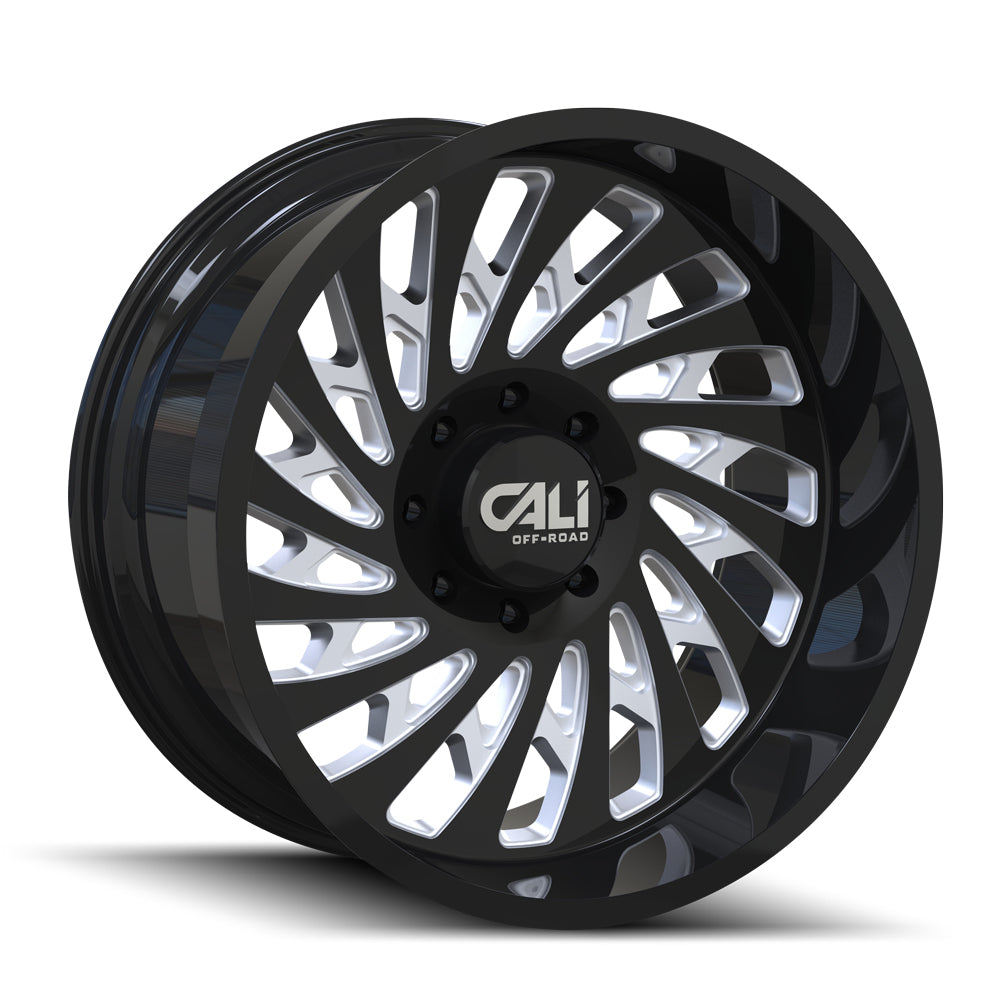 20x10 Cali Off-Road Switchback Polished Wheel 6x5.5 (-30mm)