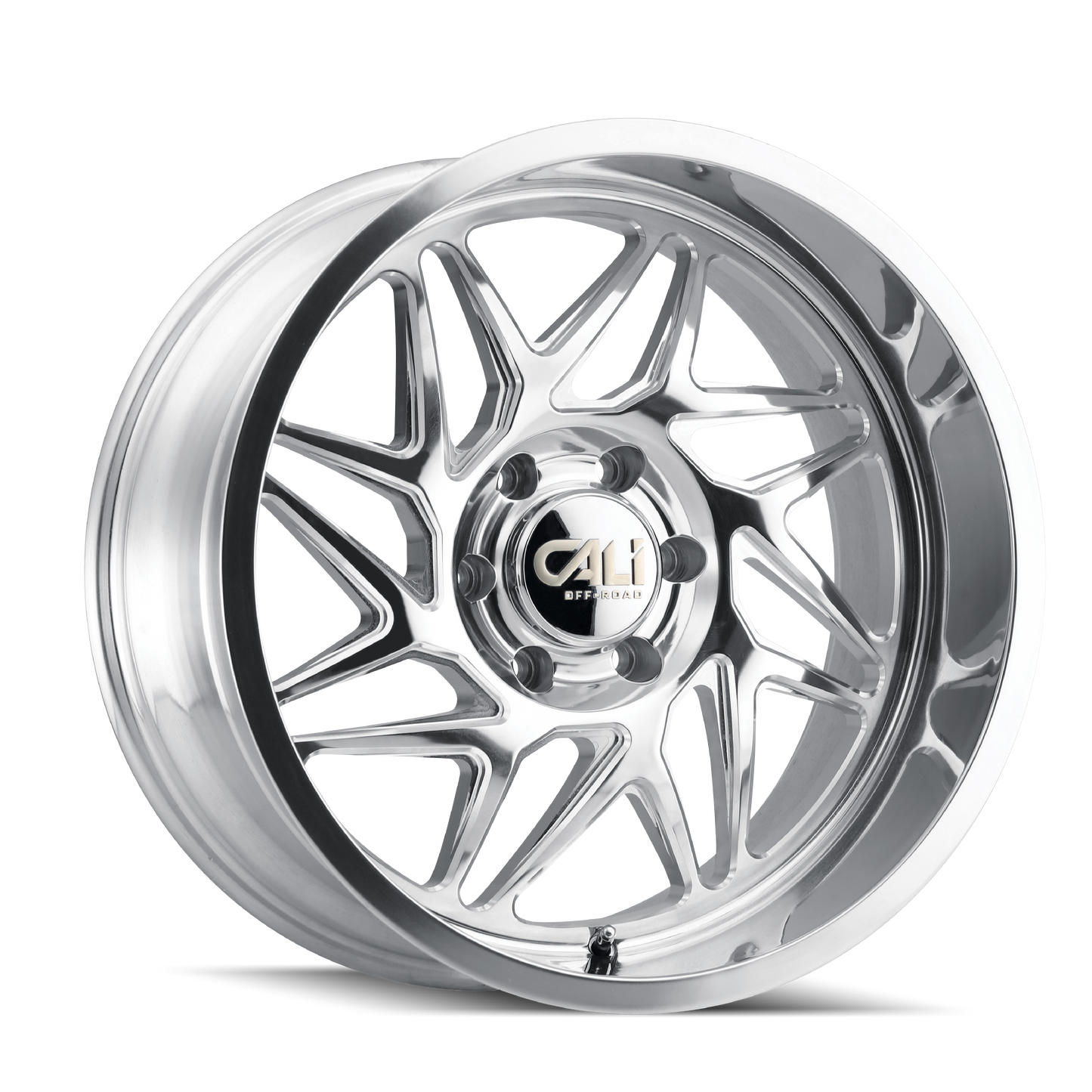 20x10 Cali Off-Road Gemini Polished Wheel 6x5.5 (-25mm)