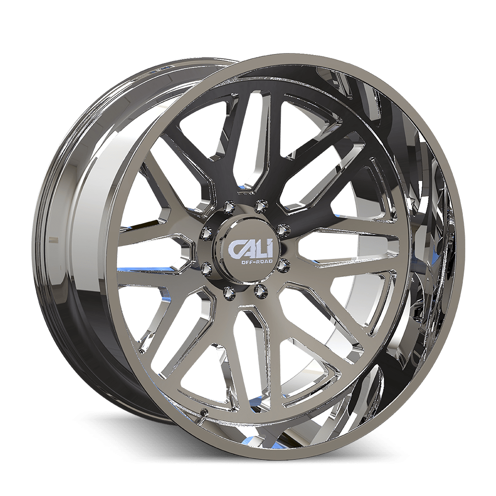 28x12 Cali Off-Road INVADER Chrome Wheel 6x135 (-44mm)