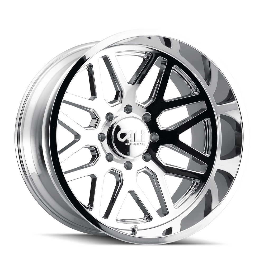 20x10 Cali Off-Road Invader Chrome Wheel 8x170 (-25mm)