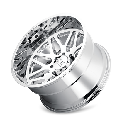 20x10 Cali Off-Road Invader Chrome Wheel 8x170 (-25mm)
