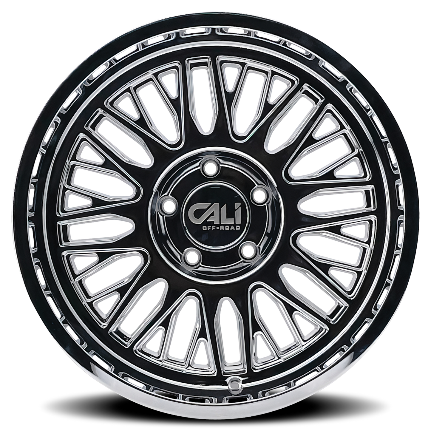 20x10 Cali Off-Road 9116 Vertex Chrome Wheel 5x5 (-25mm)