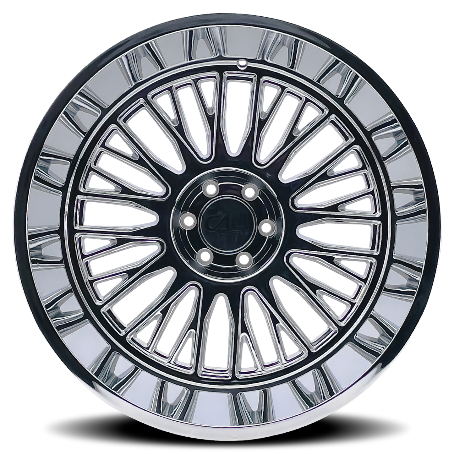 24x14 Cali Off-Road 9116 Vertex Chrome Wheel 6x5.5 (-76mm)