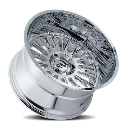 24x14 Cali Off-Road 9116 Vertex Chrome Wheel 6x5.5 (-76mm)