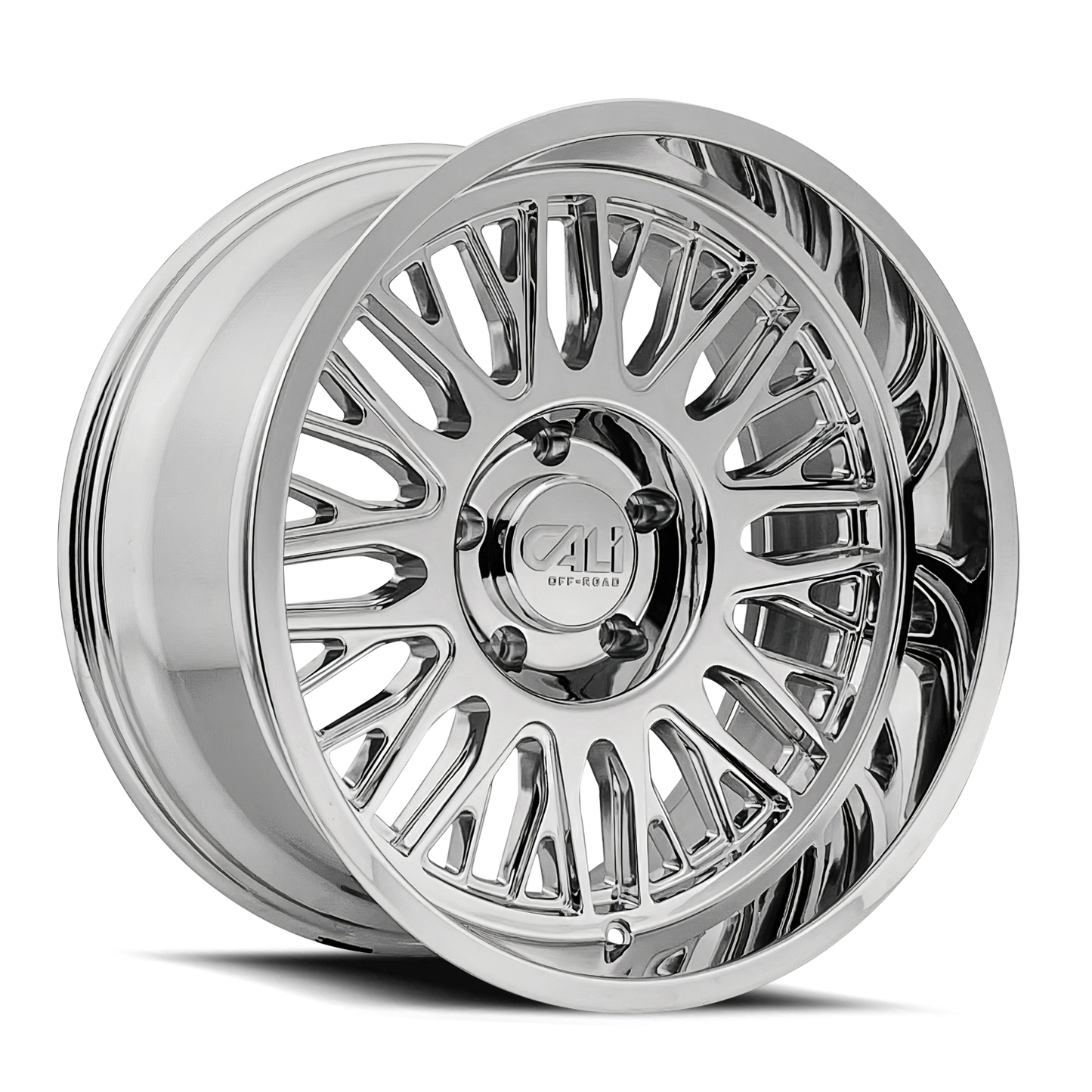 20x10 Cali Off-Road 9116 Vertex Chrome Wheel 5x5 (-25mm)
