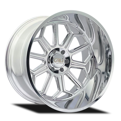 20x10 Cali Off-Road 9117 Auburn Polished Wheel 6x135 (-25mm)