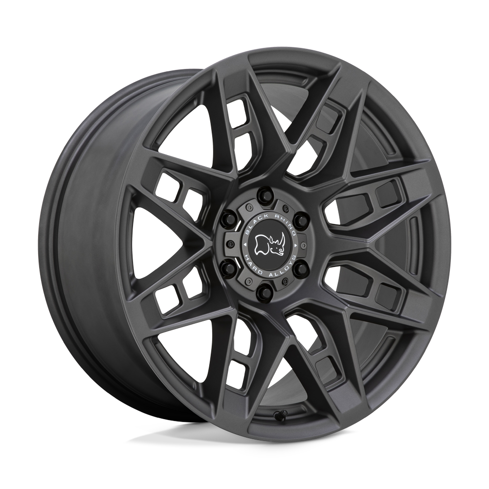 18x9.5 Black Rhino CAPROCK Matte Gunmetal Wheel 5x150 (12mm)