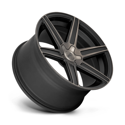 20x10.5 Niche M236 Carina Matte Machined Double Dark Tint Wheel Blank (20mm)
