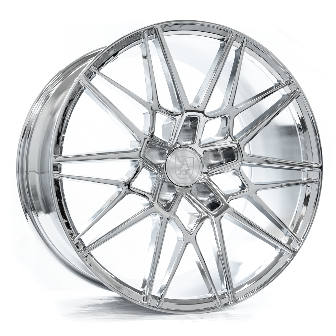 20x9 Axe CF1 Chrome Wheel Blank (45mm)