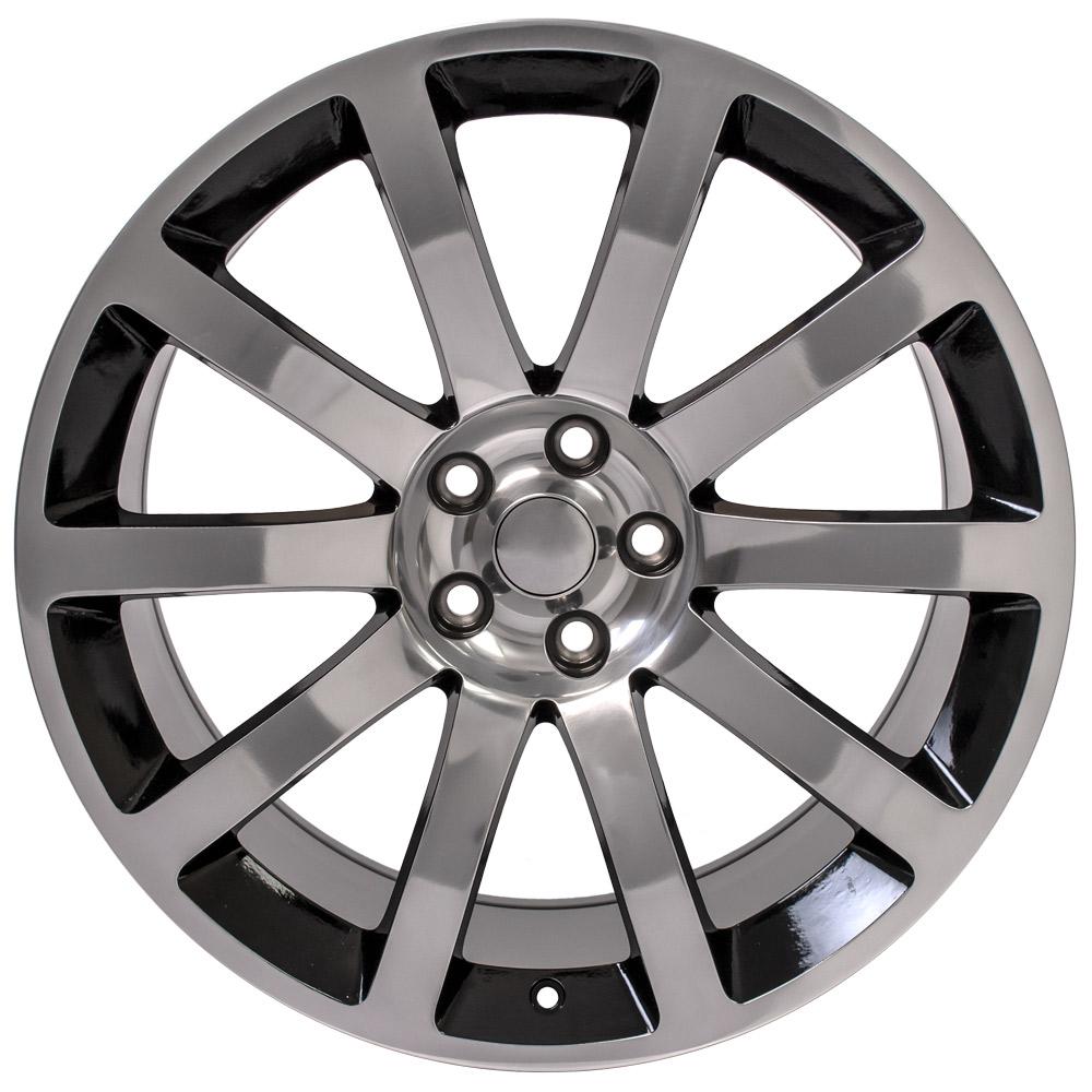 20x9 OE Wheels CL02 Polished with Painted Inlay Wheel 5x115 (25.55mm)