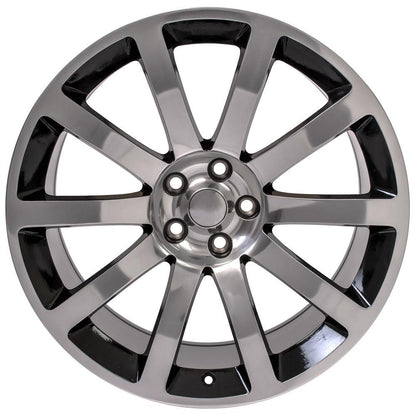 20x9 OE Wheels CL02 Polished with Painted Inlay Wheel 5x115 (25.55mm)