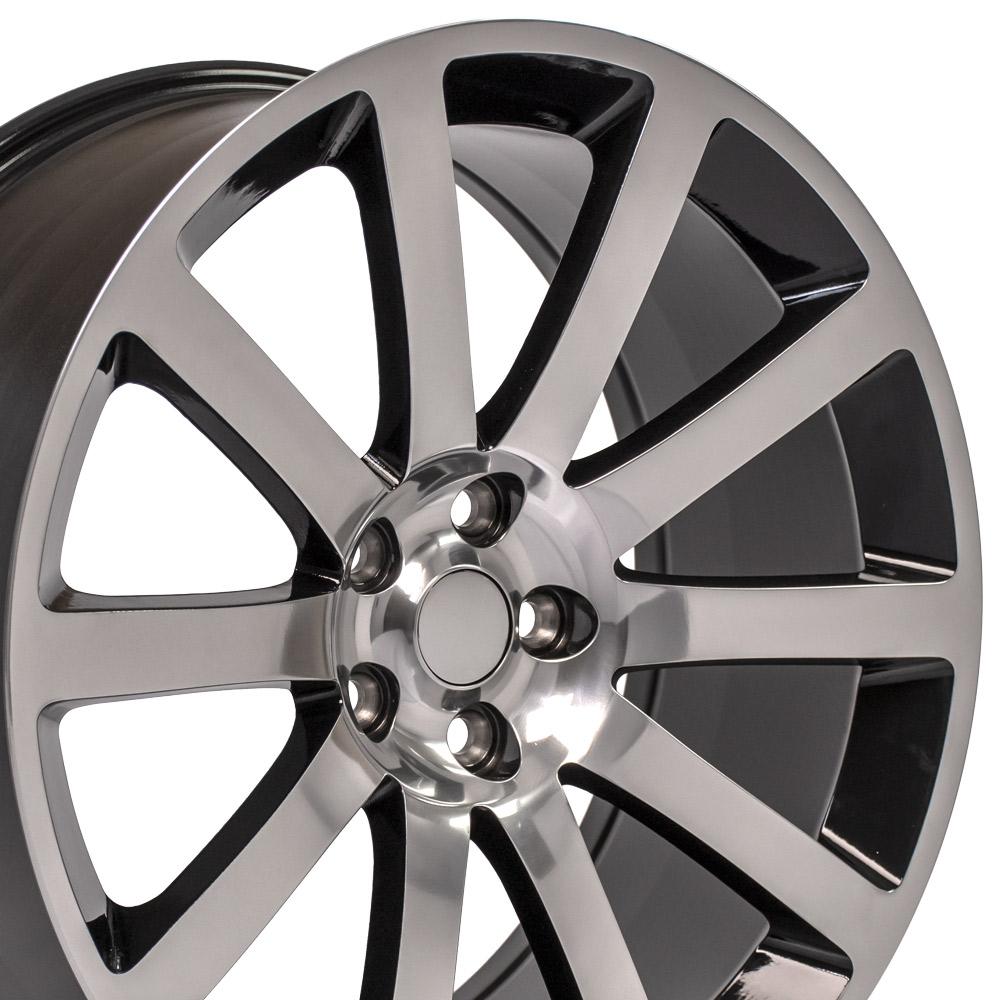20x9 OE Wheels CL02 Polished with Painted Inlay Wheel 5x115 (25.55mm)