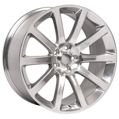 20x9 OE Wheels CL02 Polished with Painted Inlay Wheel 5x115 (25.55mm)