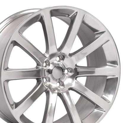 20x9 OE Wheels CL02 Polished with Painted Inlay Wheel 5x115 (25.55mm)