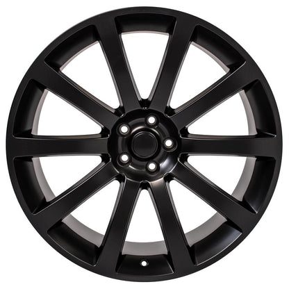 22x9 OE Wheels CL02 Satin Black Wheel 5x115 (18mm)