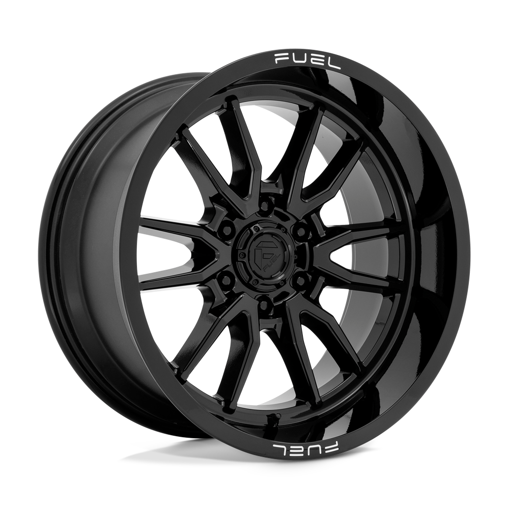 18x9 Fuel D760 CLASH Gloss Black Wheel 6x135 (1mm)