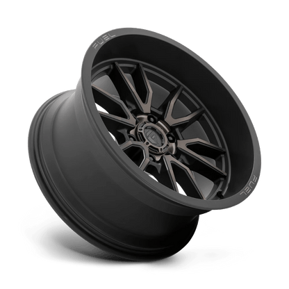 20x9 Fuel D762 Clash Matte Black Double Dark Tint Wheel 8x170 (1mm)