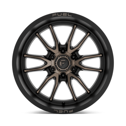 20x9 Fuel D762 Clash Matte Black Double Dark Tint Wheel 8x170 (1mm)