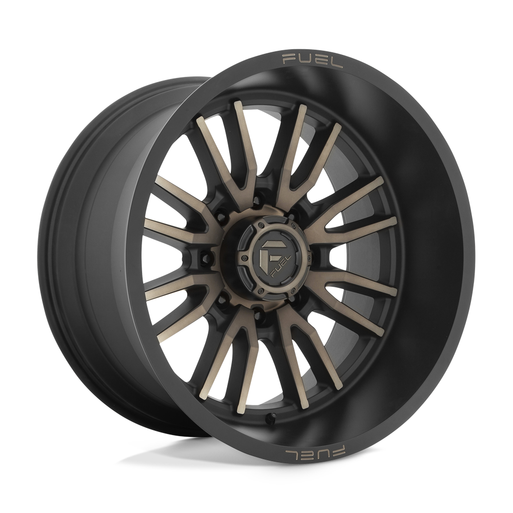 22x12 Fuel D762 CLASH Matte Black Double Dark Tint Wheel 8x170 (-44mm)