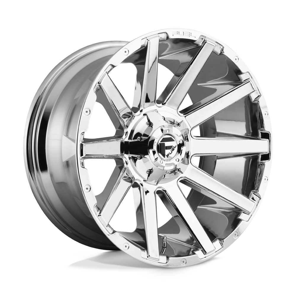 20x9 Fuel D614 CONTRA CHROME PLATED Wheel 8x180 (20mm)