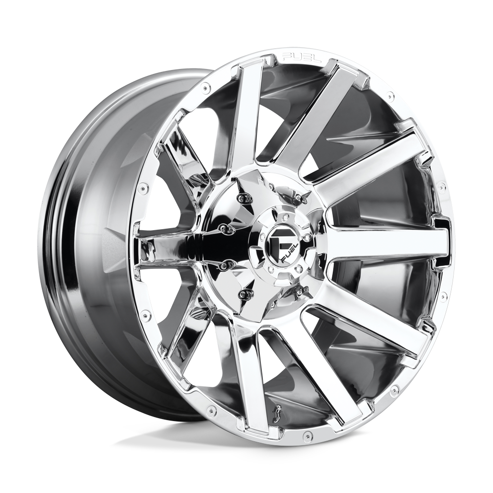 20x10 Fuel D614 CONTRA CHROME PLATED Wheel 8x170 (-18mm)