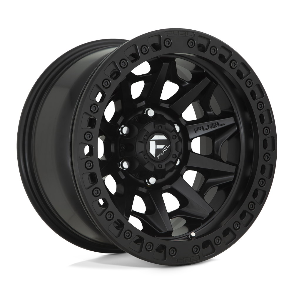 17x9 Fuel D114 Covert BEADLOCK Matte Black Wheel 5x150 (-15mm)