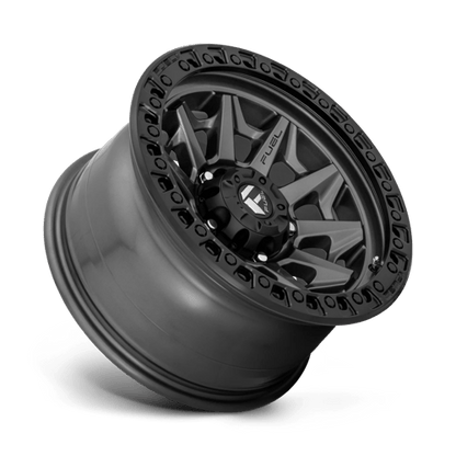 20x9 Fuel Off-Road D716 Covert Matte Gunmetal Black Bead Ring Wheel 5x120 (22mm)