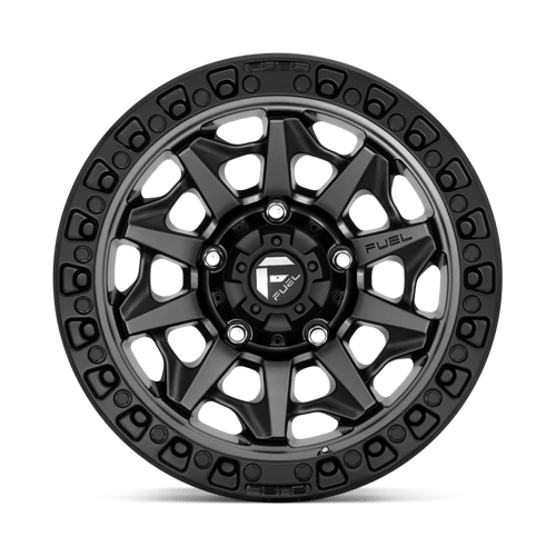 20x9 Fuel Off-Road D716 Covert Matte Gunmetal Black Bead Ring Wheel 5x120 (22mm)