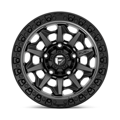 20x9 Fuel Off-Road D716 Covert Matte Gunmetal Black Bead Ring Wheel 5x120 (22mm)