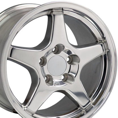 17x9.5 OE Wheels CV01 Polished Wheel 5x4.75 (56mm)