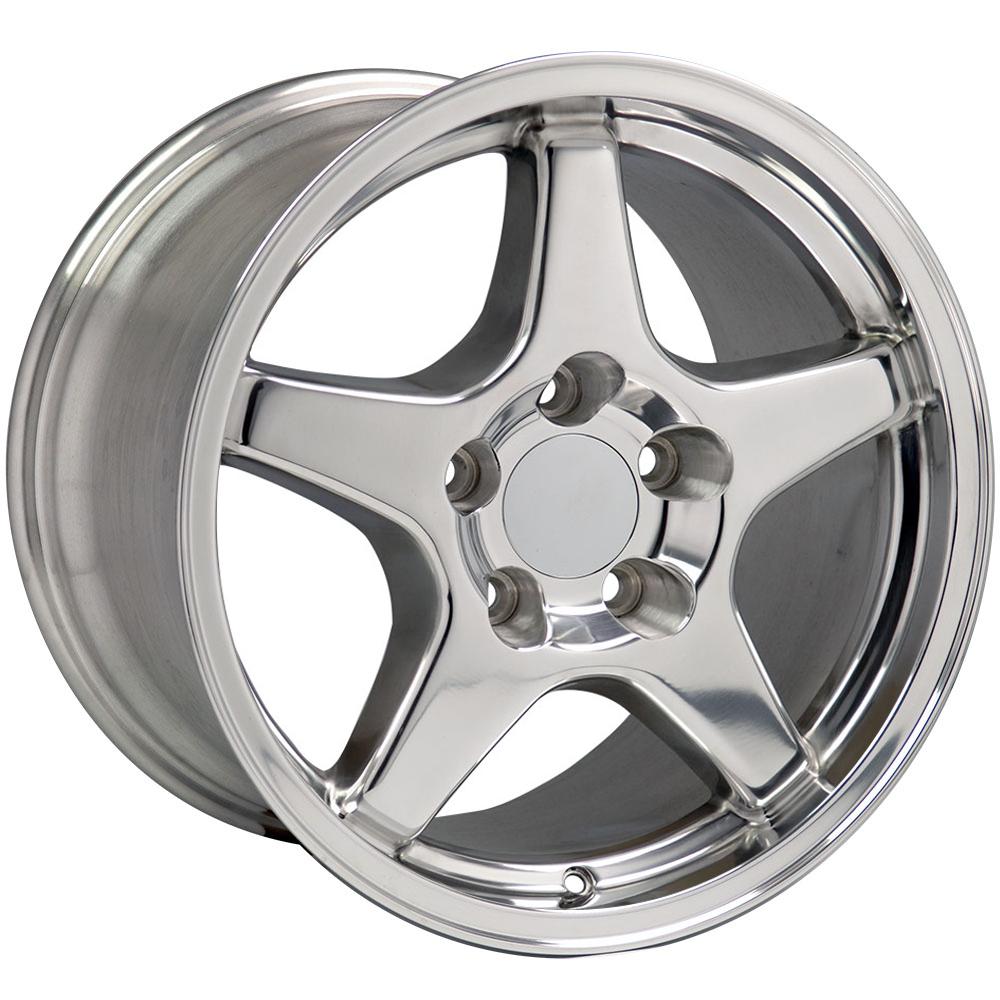 17x9.5 OE Wheels CV01 Polished Wheel 5x4.75 (56mm)