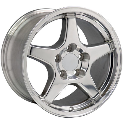 17x9.5 OE Wheels CV01 Polished Wheel 5x4.75 (56mm)