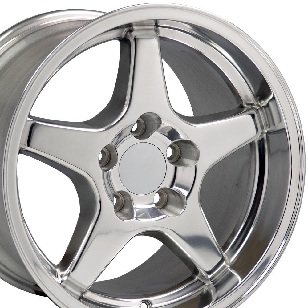 17x11 OE Wheels CV01 Polished Wheel 5x4.75 (50mm)
