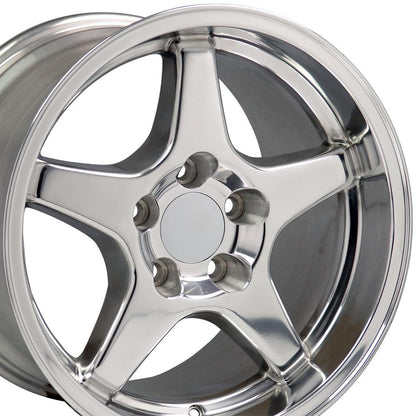 17x11 OE Wheels CV01 Polished Wheel 5x4.75 (50mm)